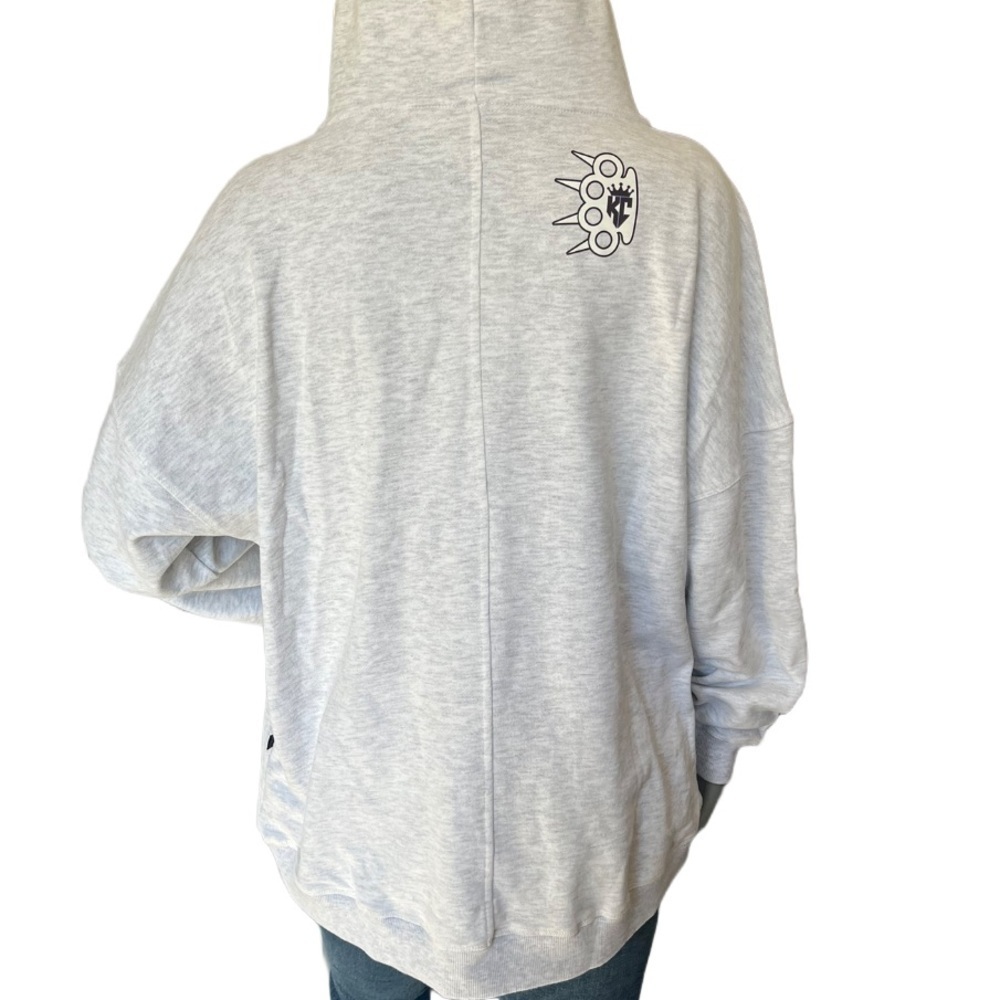 Kikichampagne Cotton On Body Active Boyfriend Plush Oversized Hoodie - Picture 4 of 9